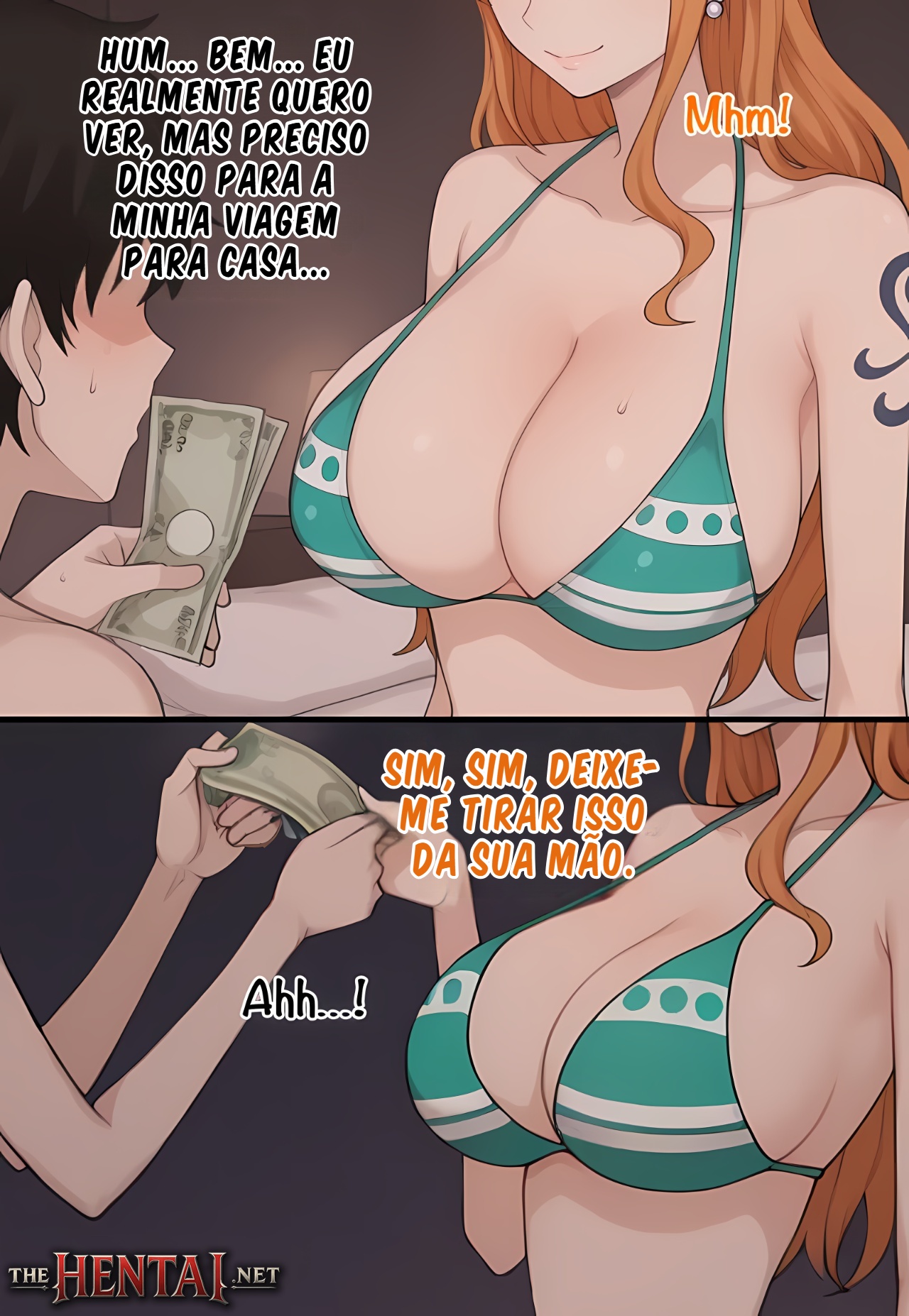 Nami Findom Commission Hentai pt-br 10