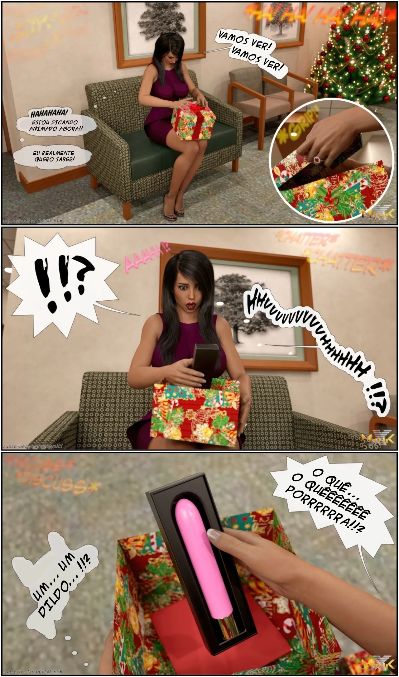 Naughty Christmas Part 2 Hentai pt-br 09