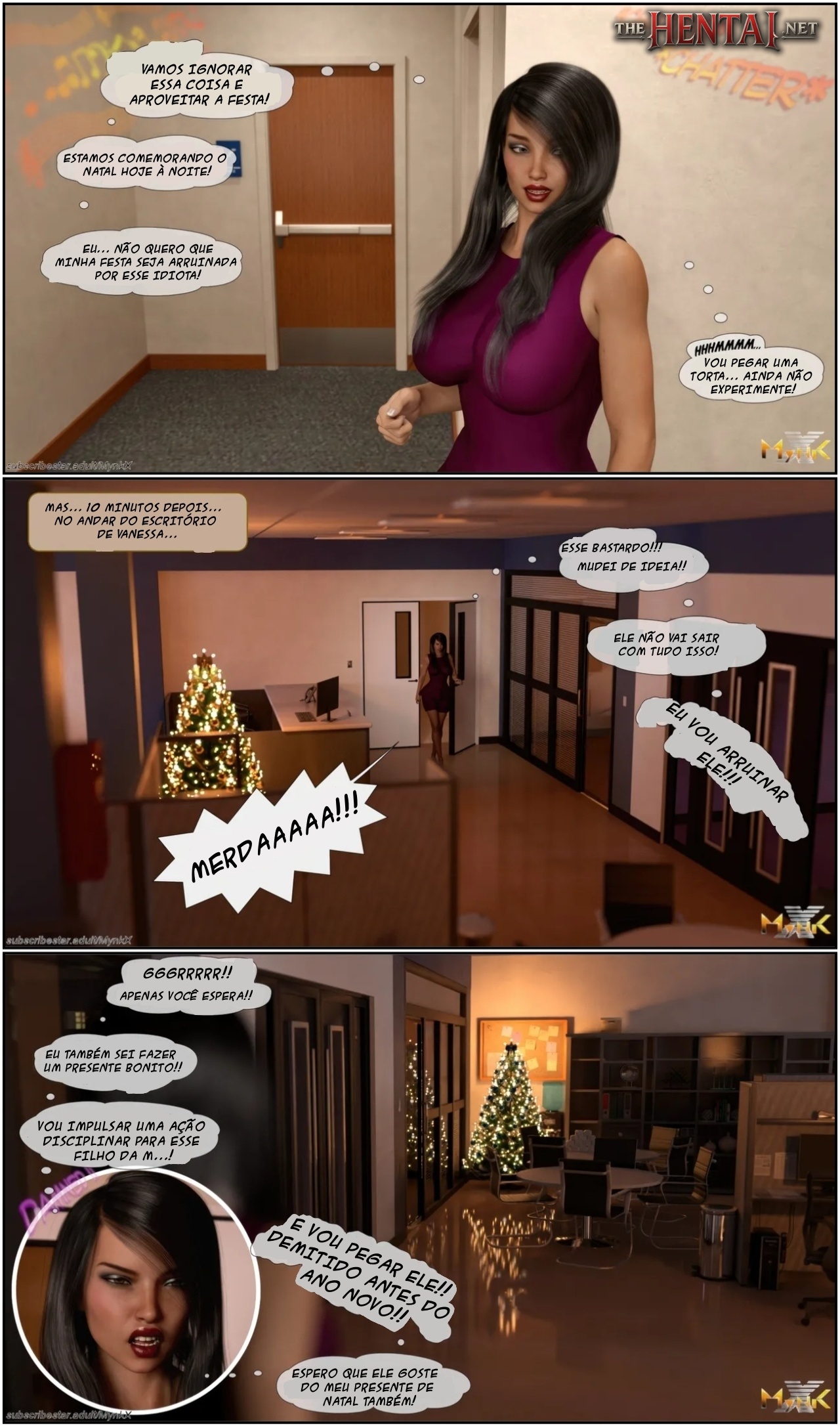 Naughty Christmas Part 2 Hentai pt-br 16