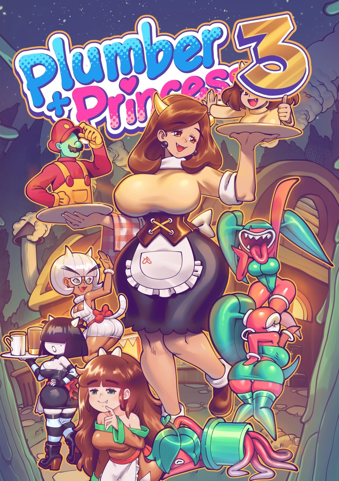 Plumber + Princess Part 3 Hentai pt-br 02