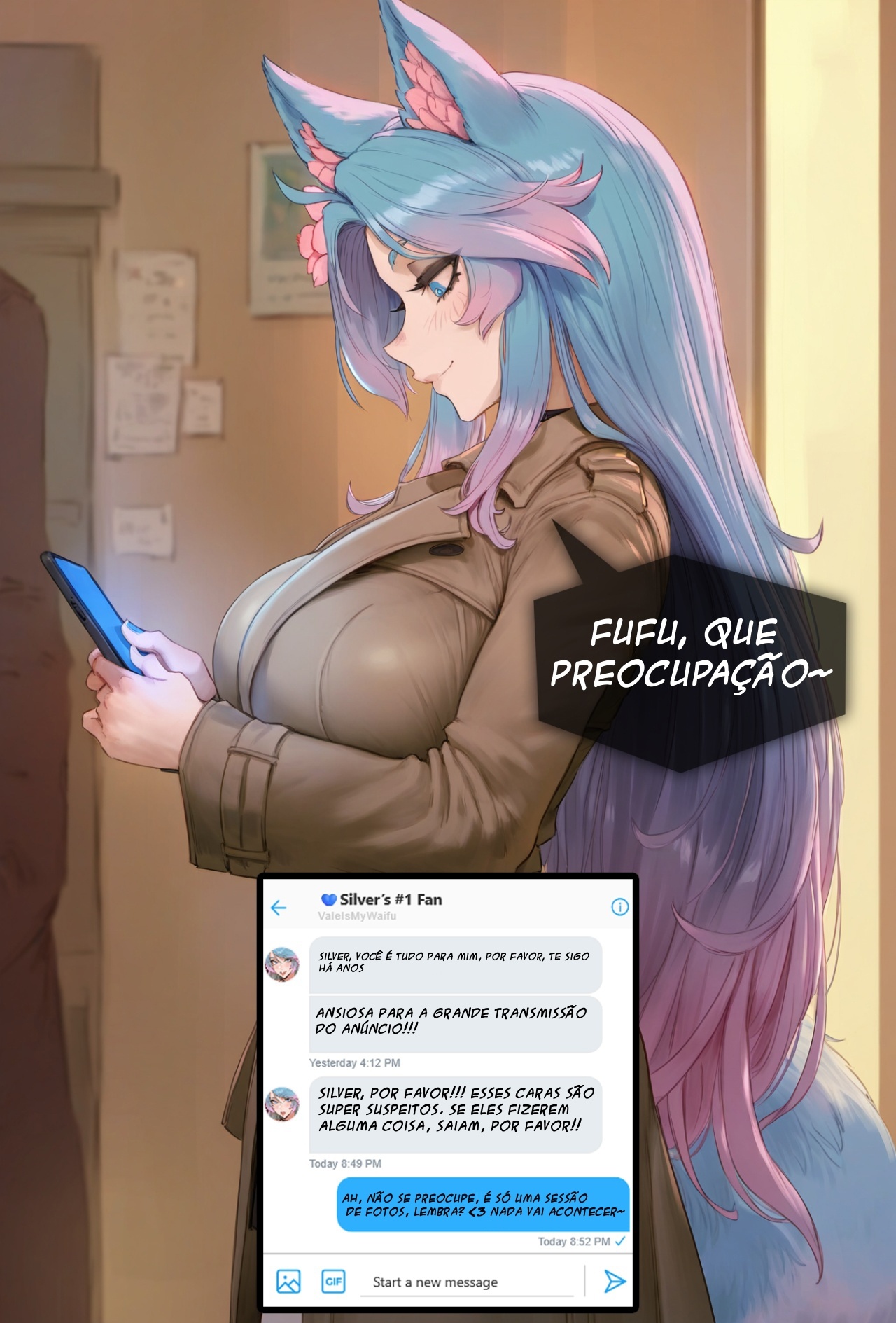 Silvervale's Exclusive Photoshoot Stream Hentai pt-br 04