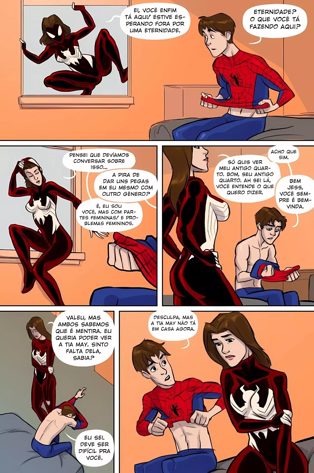 Spidercest By Tracy Scops Part 1 Hentai pt-br 02