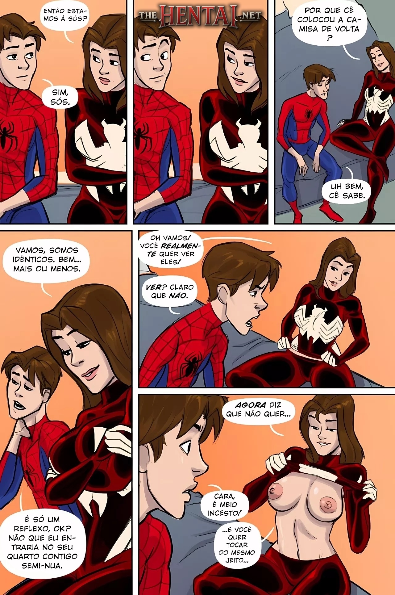 Spidercest By Tracy Scops Part 1 Hentai pt-br 03