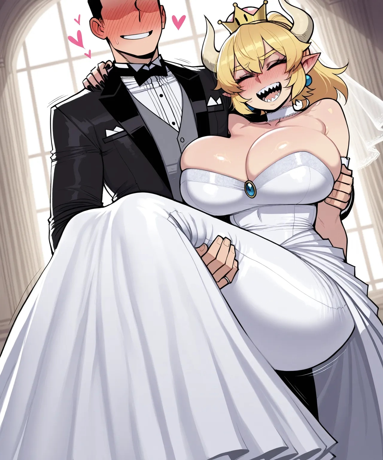 Super Crown Bowser Hentai pt-br 19