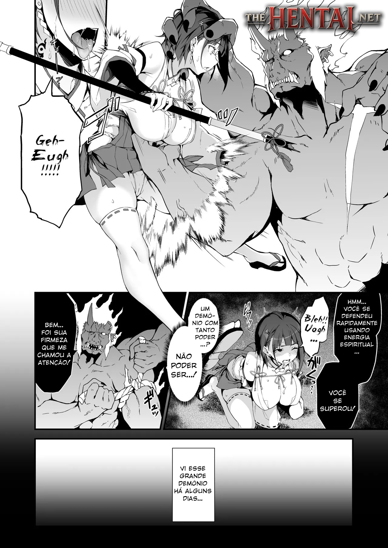 The Battle Shrine Maidens Of Humiliating Servility Hentai pt-br 09