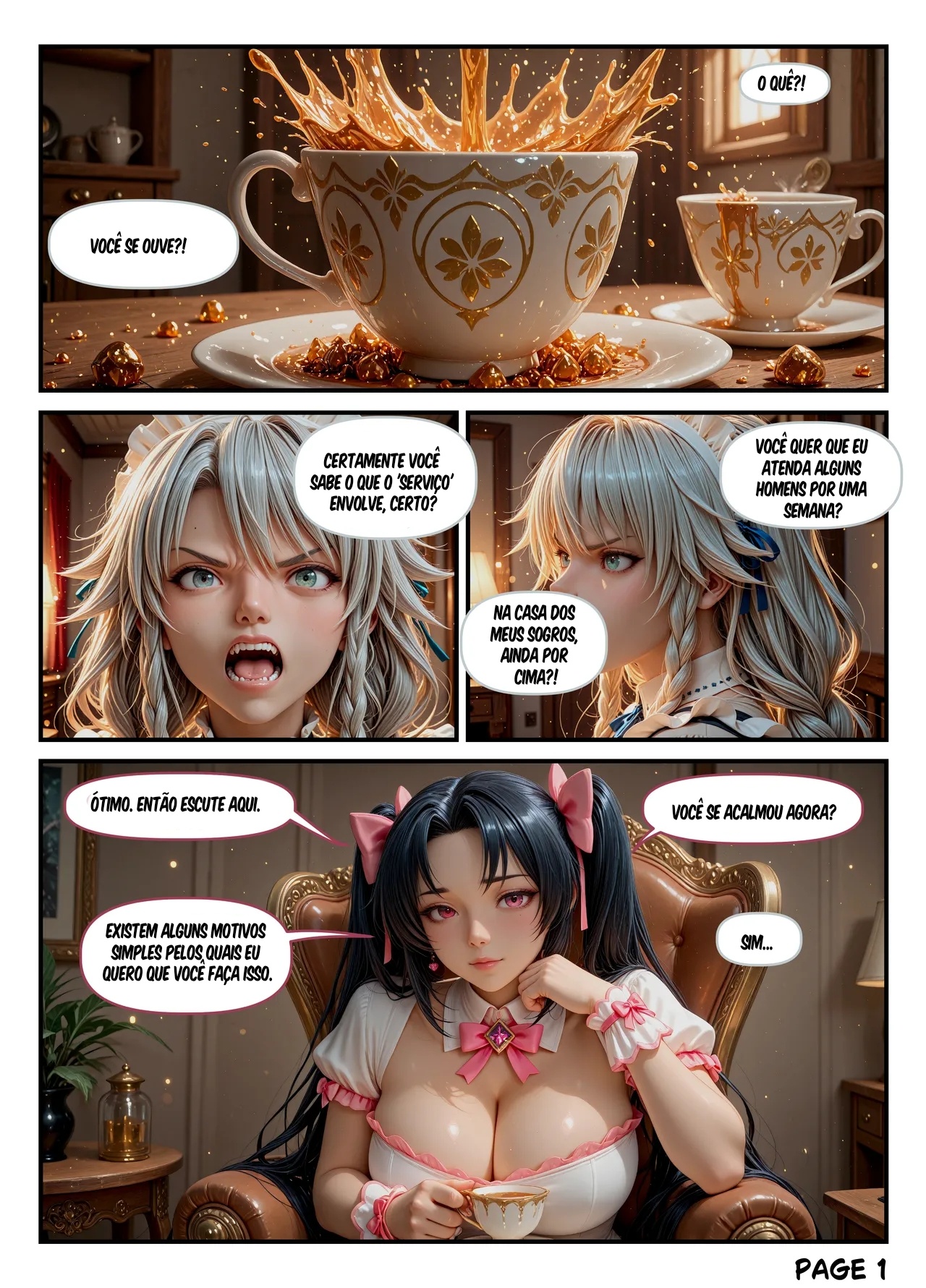 The Heavy Duty Maid Hentai pt-br 03