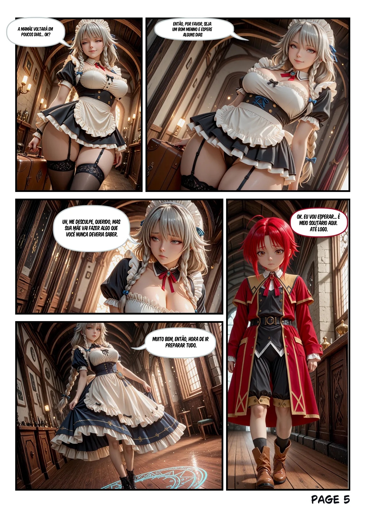 The Heavy Duty Maid Hentai pt-br 07