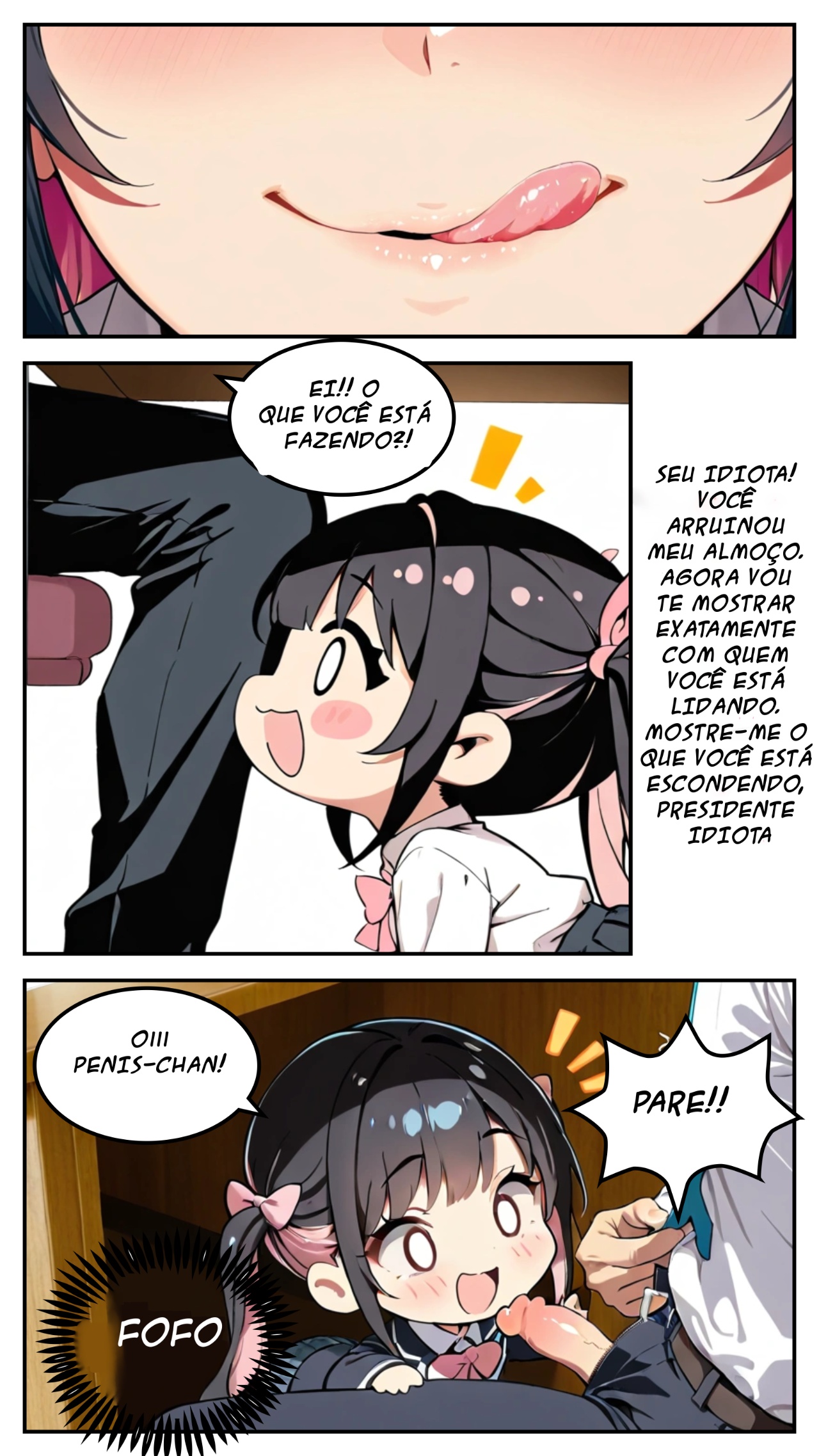 The Prez Called For Me And Now I'm Hungry! Hentai pt-br 05