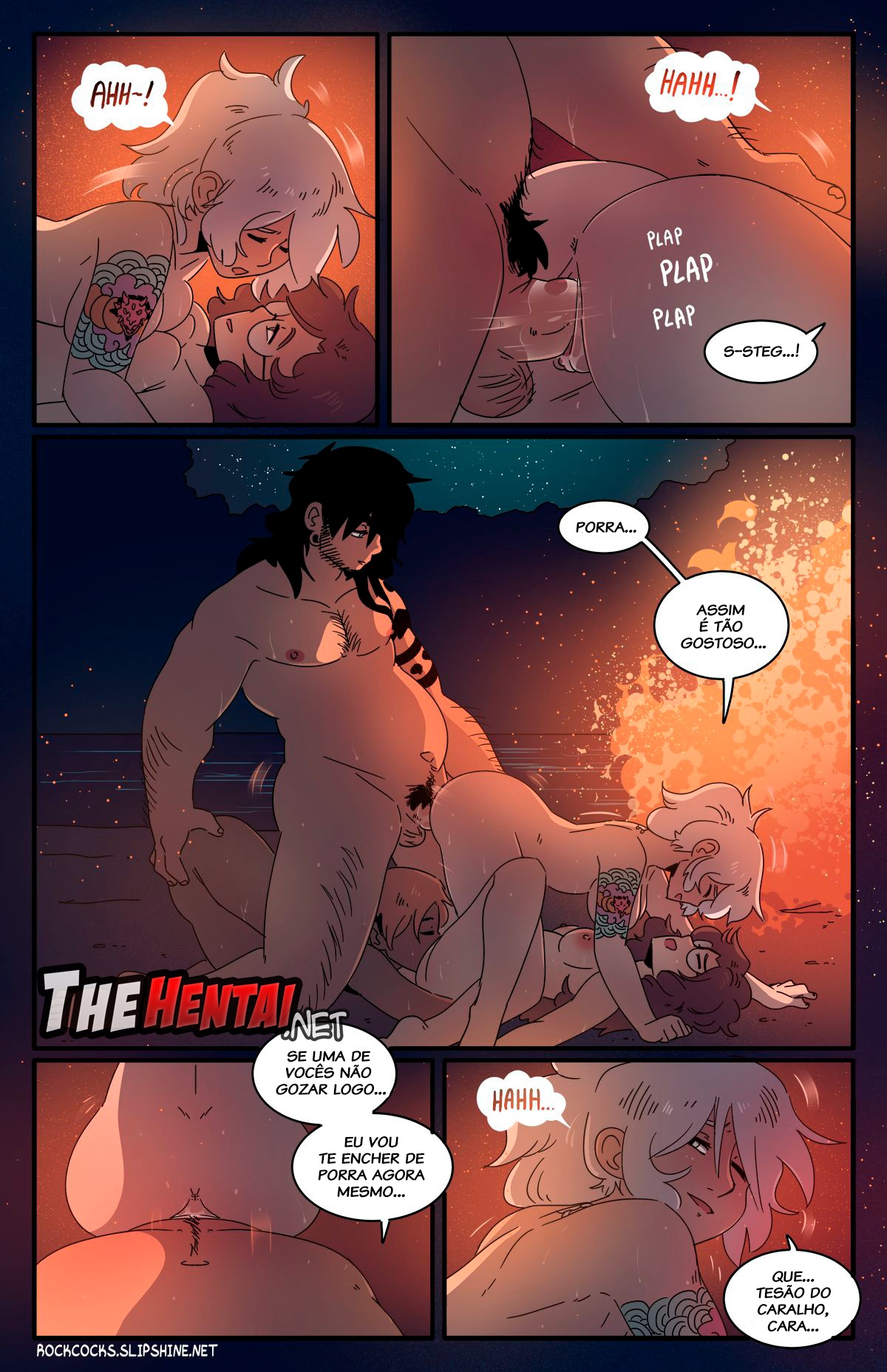 The Rock Cocks Part 15 Hentai pt-br 112