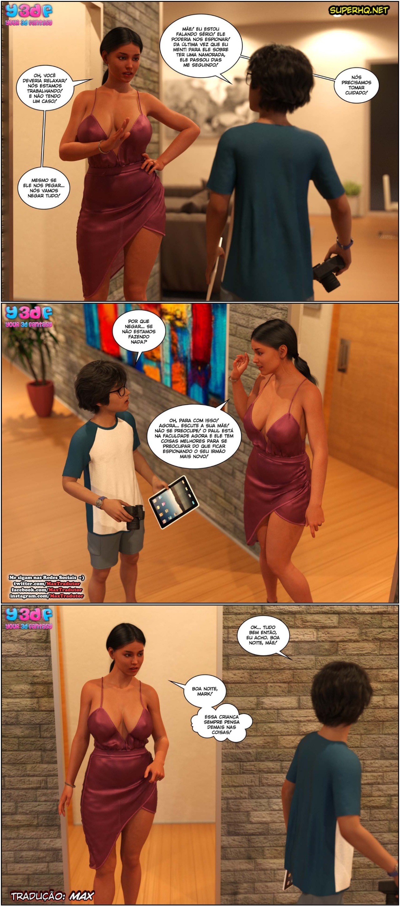 TrophyMom By Y3DF Part 2 Hentai pt-br 22