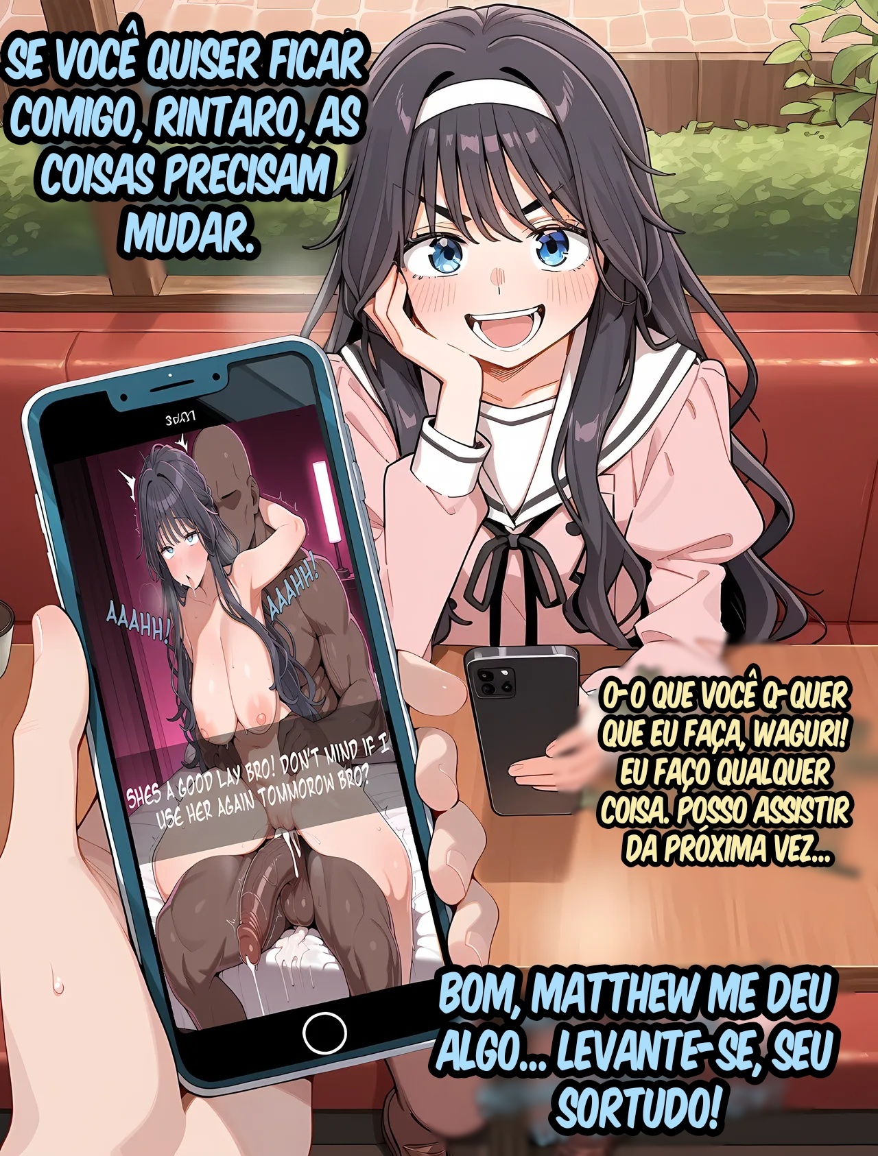 Waguri Reveals Her Secret Rintaro Hentai pt-br 17