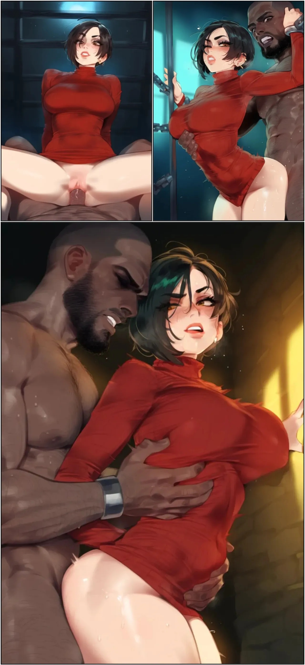 AI Generated: Ada Wong (Resident Evil) Hentai pt-br 11