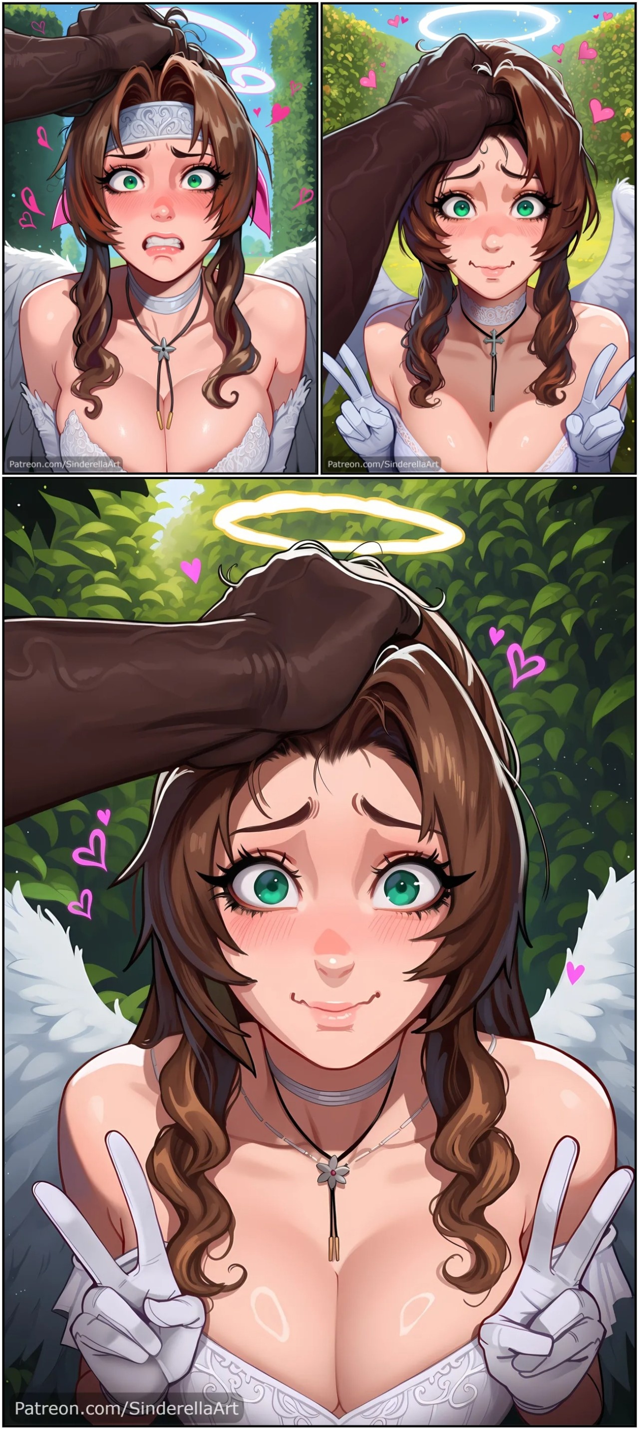 AI Generated: Aerith Gainsborough By SinderellaAI Hentai pt-br 06