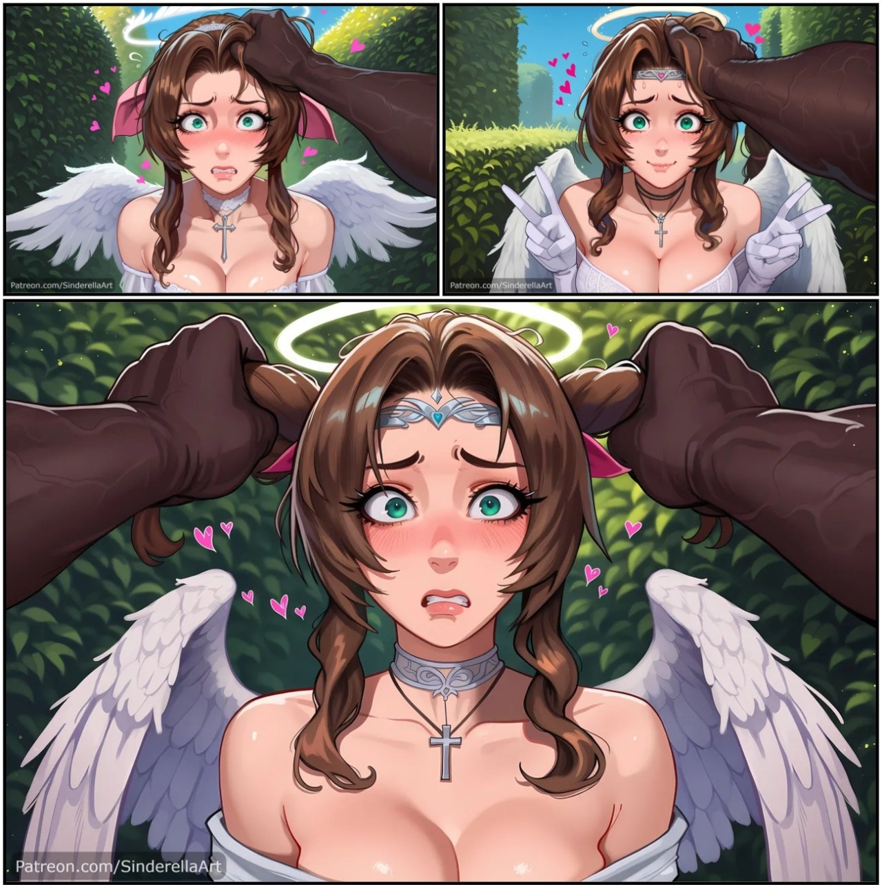 AI Generated: Aerith Gainsborough By SinderellaAI Hentai pt-br 07