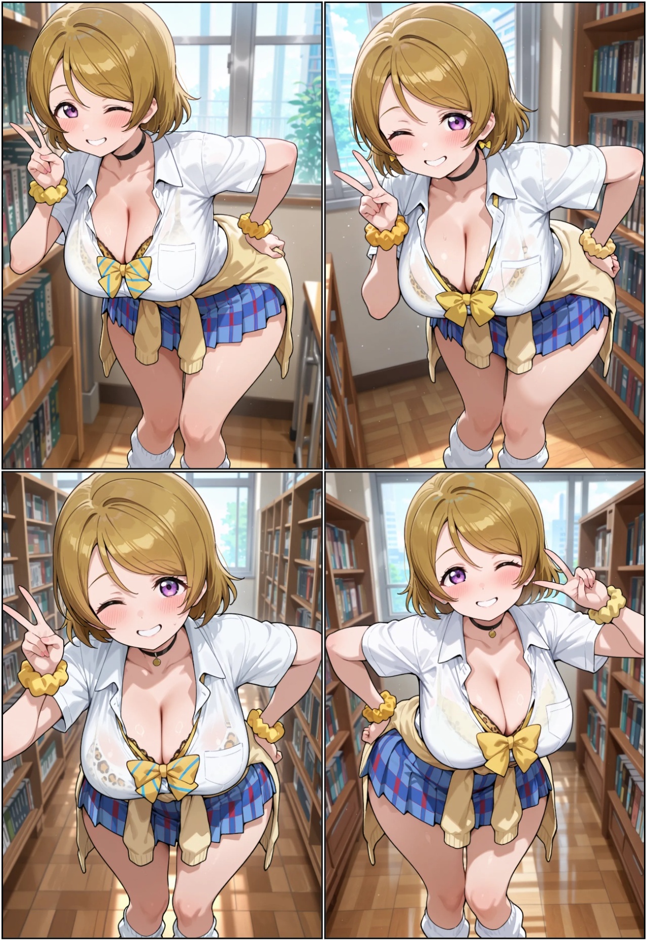 AI Generated: Hanayo Koizumi  Hentai pt-br 02
