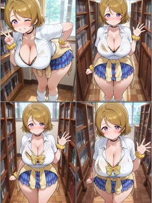 AI Generated: Hanayo Koizumi  Hentai pt-br 04