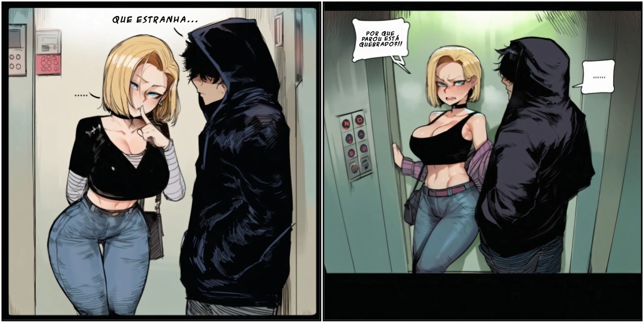 Android 18 x Anon Hentai pt-br 02