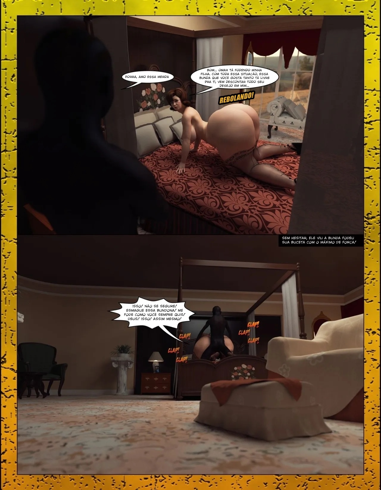 Black Takeover By Moiarte3D Part 8 Hentai pt-br 26