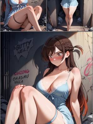 Chizuru Mizuhara In Street Hentai pt-br 03