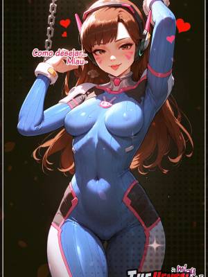 D.va From Overwatch In OVERSLUTS Hentai pt-br 08
