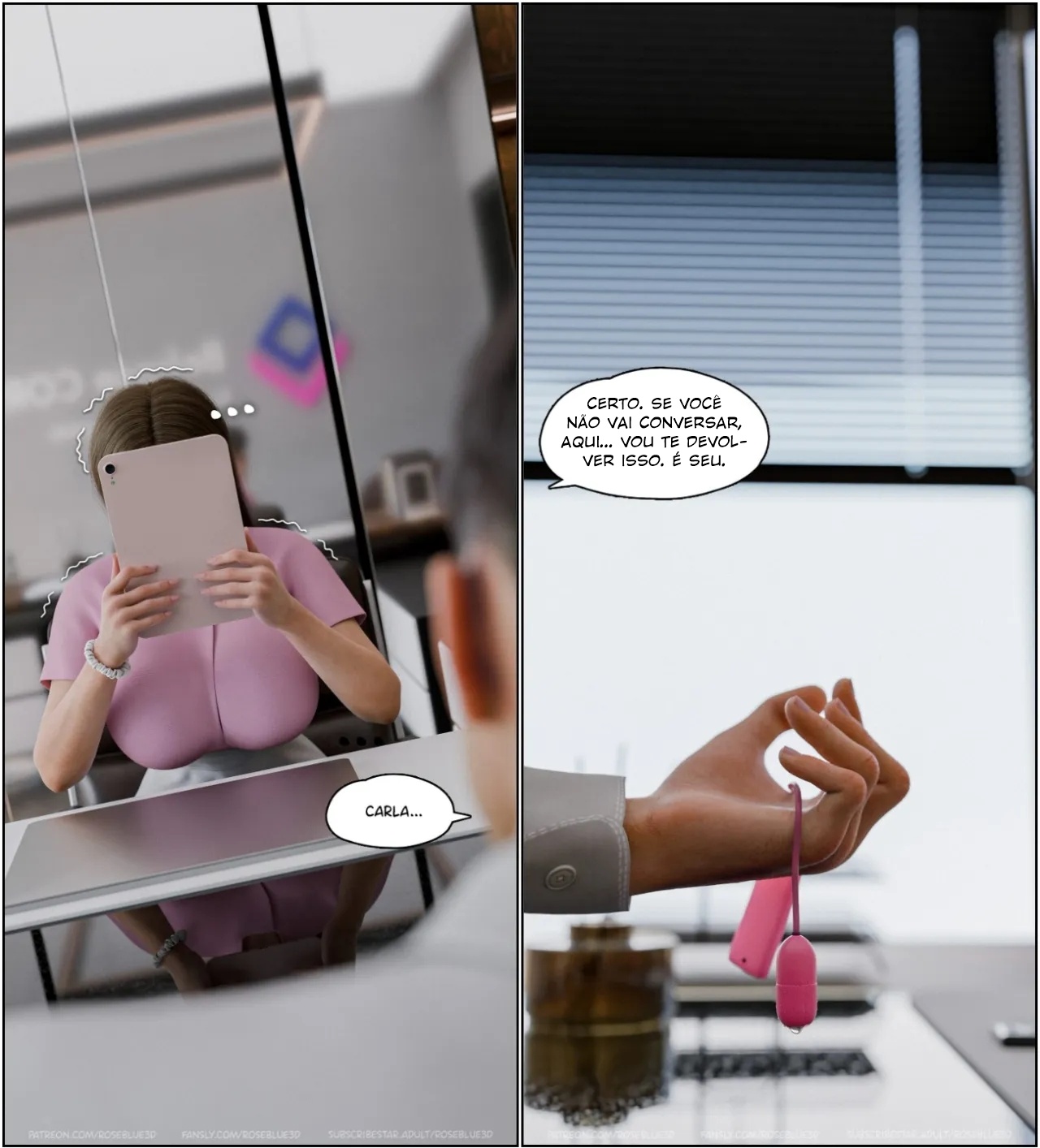 Dismissed By Rose Blue 3D Part 5 Hentai pt-br 13