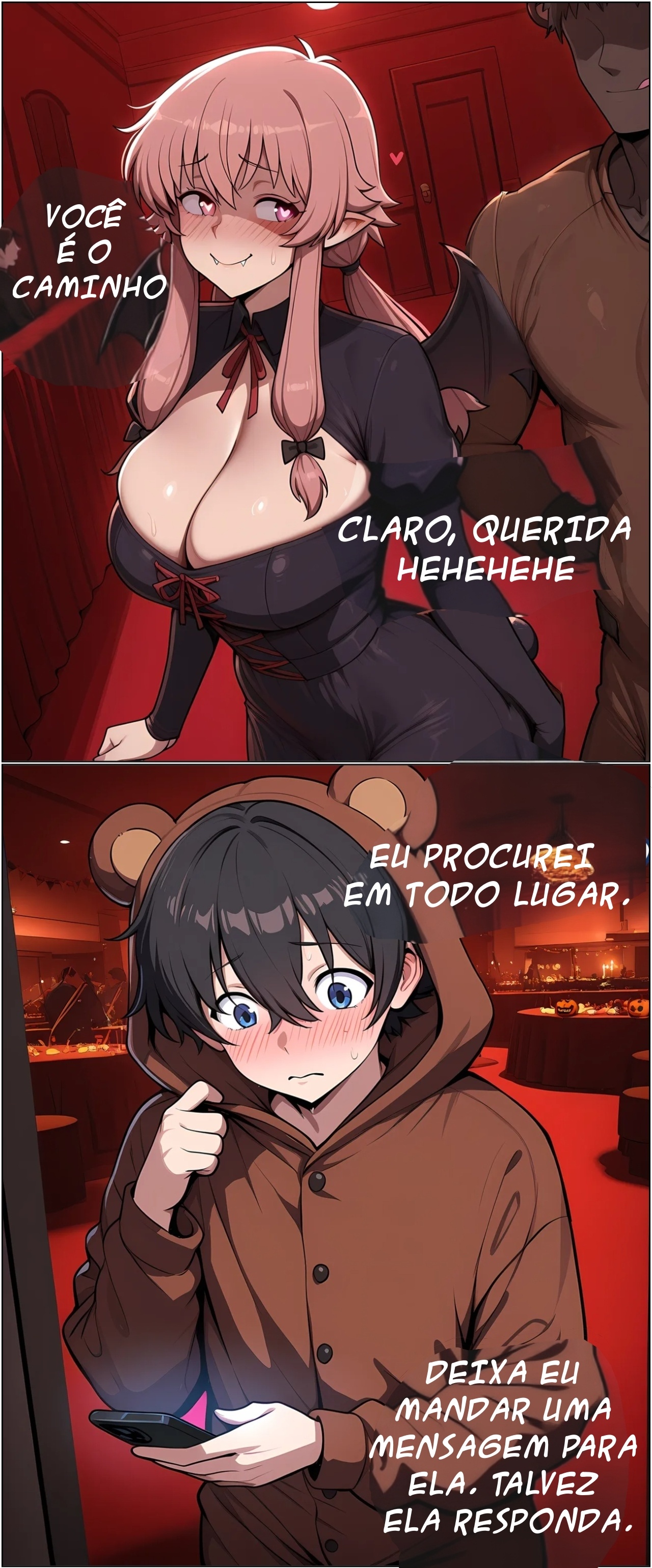 Halloween Party: Yuno Gasai Hentai pt-br 06