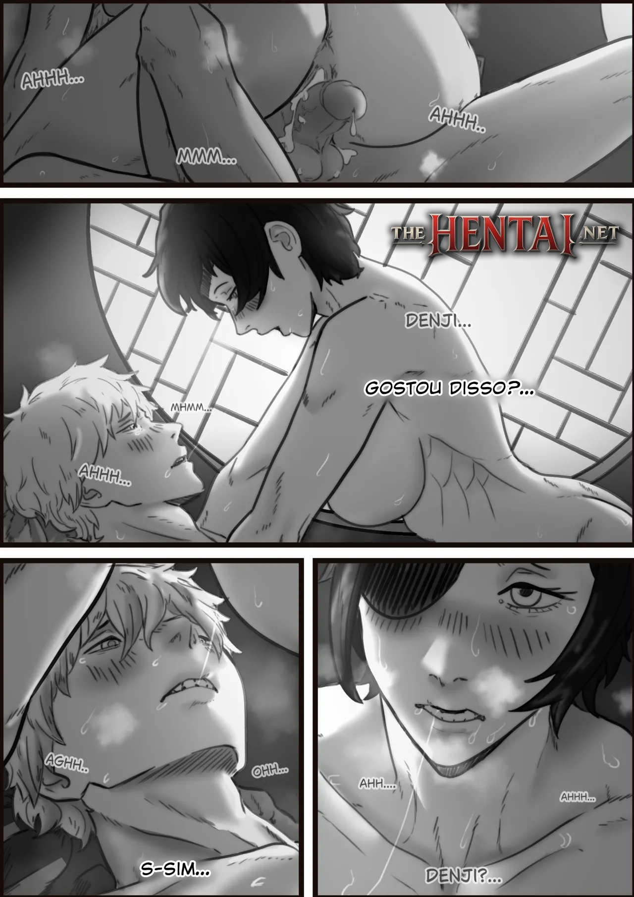 Himeno x Denji Hentai pt-br 09