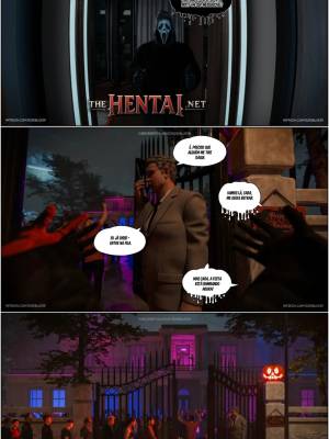 My Neighbor's Widow Part 47.5: Halloween Special Hentai pt-br 02