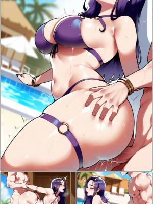 Pool Party Caitlyn Hentai pt-br 13