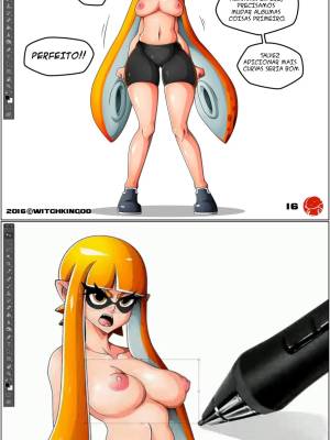Splatoon: That Wasn't Ink... Hentai pt-br 09