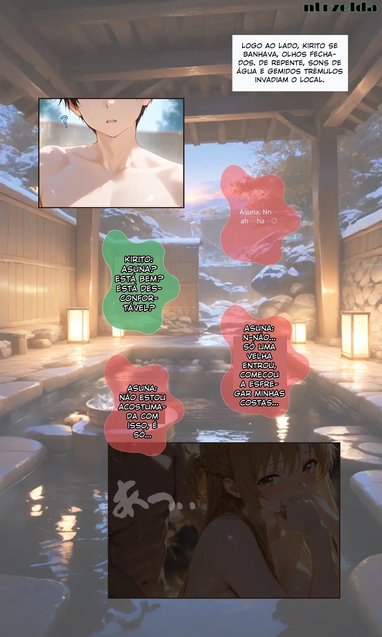 Sunset Inn Asuna: 3D2N+ Hentai pt-br 14