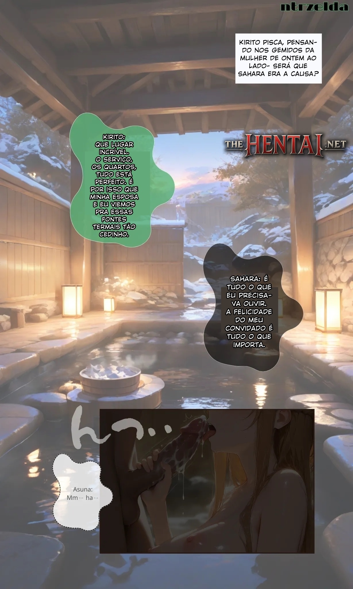 Sunset Inn Asuna: 3D2N+ Hentai pt-br 15