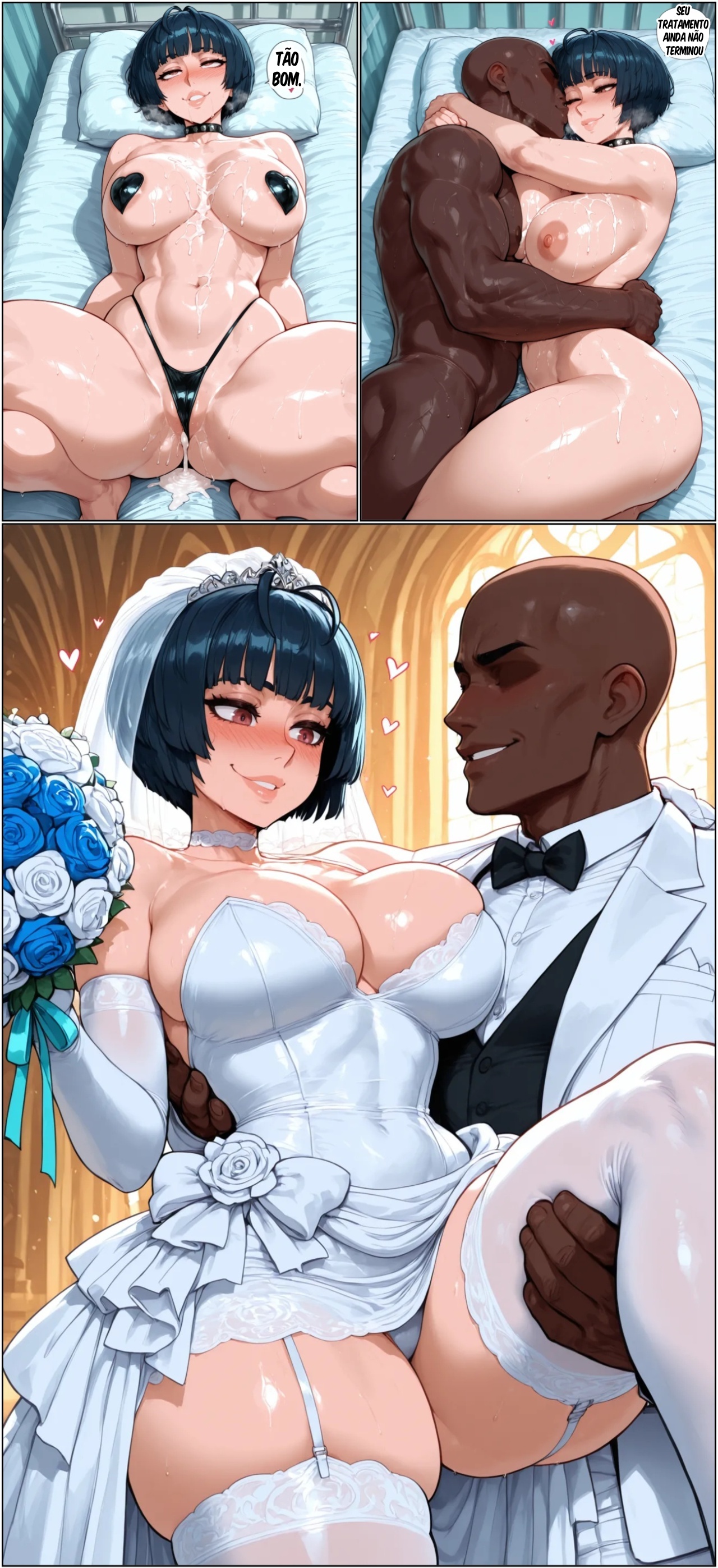 Tae Takemi x BBC Hentai pt-br 17