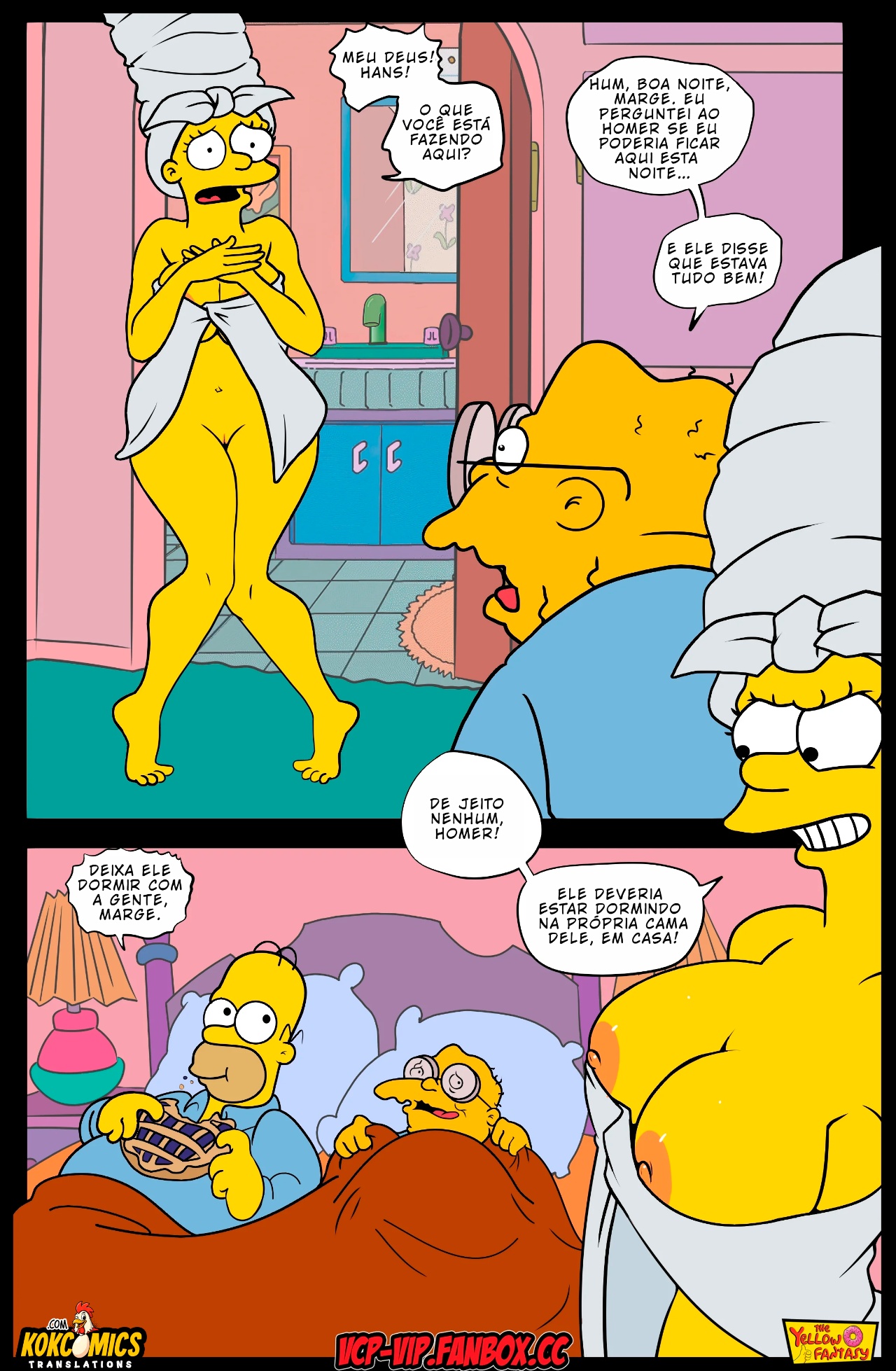 The Yellow Fantasy Part 18: Hans Moleman Show Hentai pt-br 21