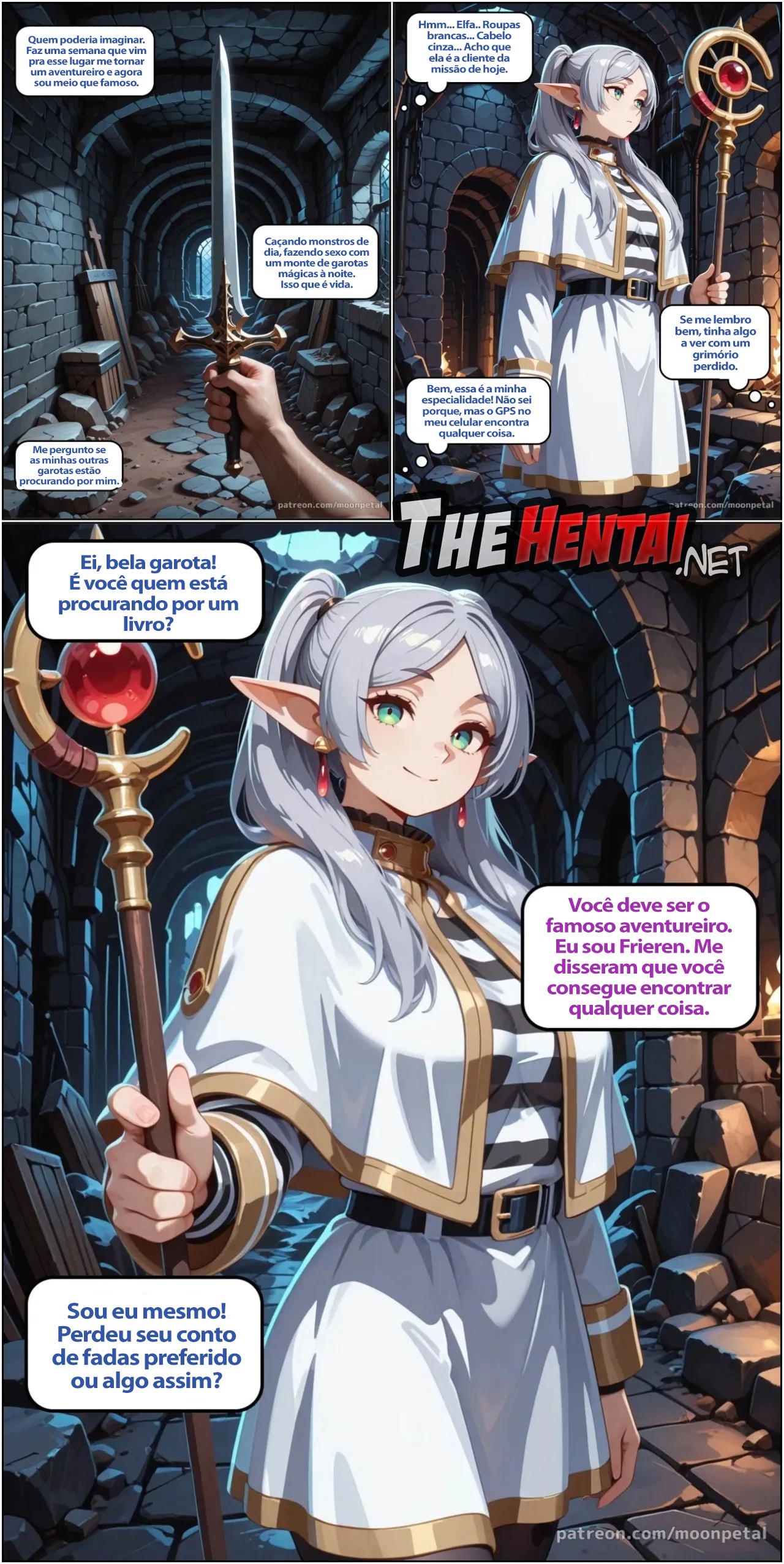 Wanna Make a Bet? Part 12: Frieren Hentai pt-br 02