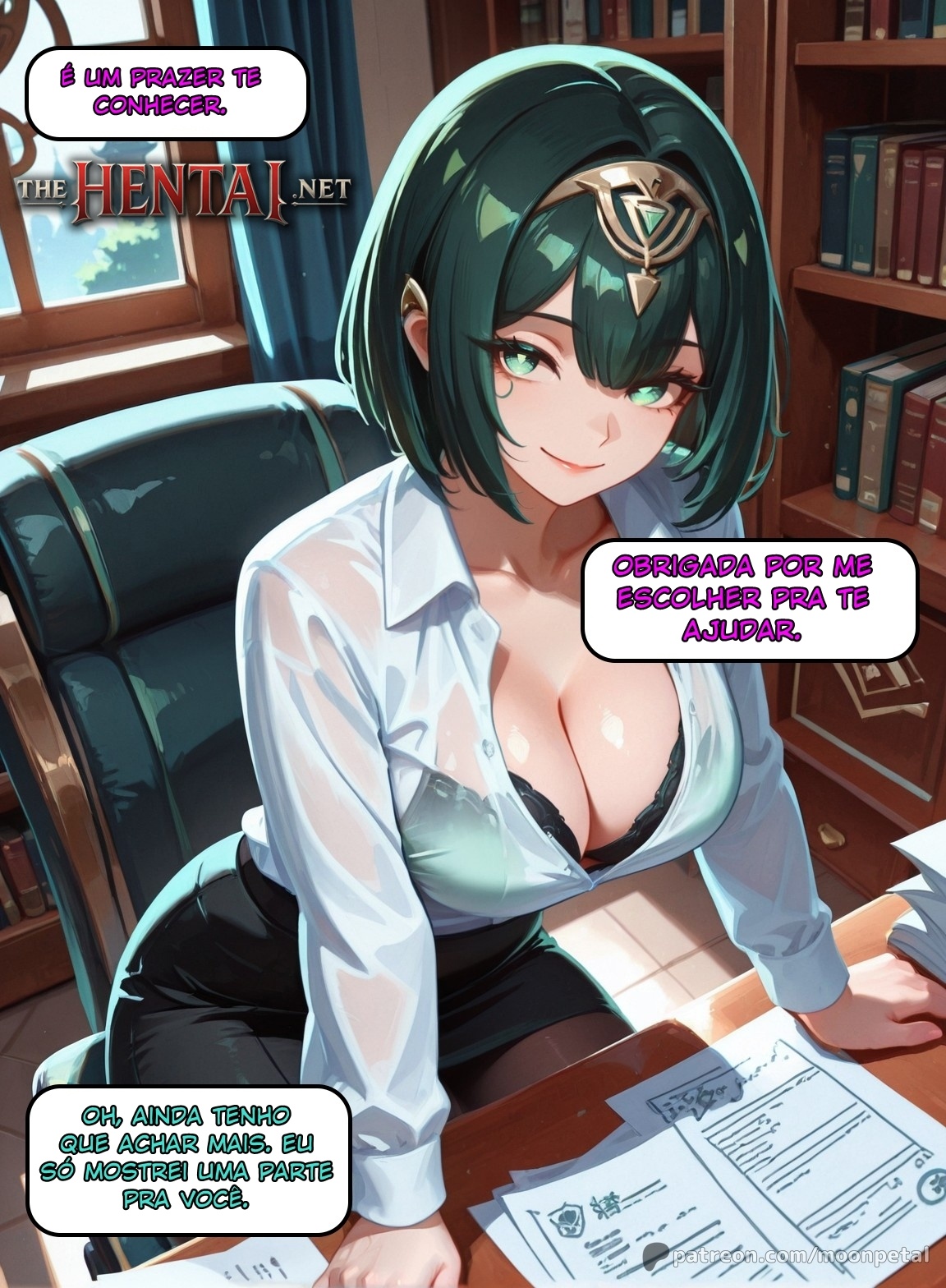 Wanna Make a Bet? Part 9: Nefer Hentai pt-br 03