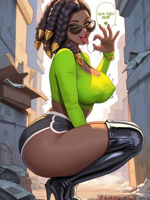 AI Generated: Senna By SinderellaArt Hentai pt-br 19