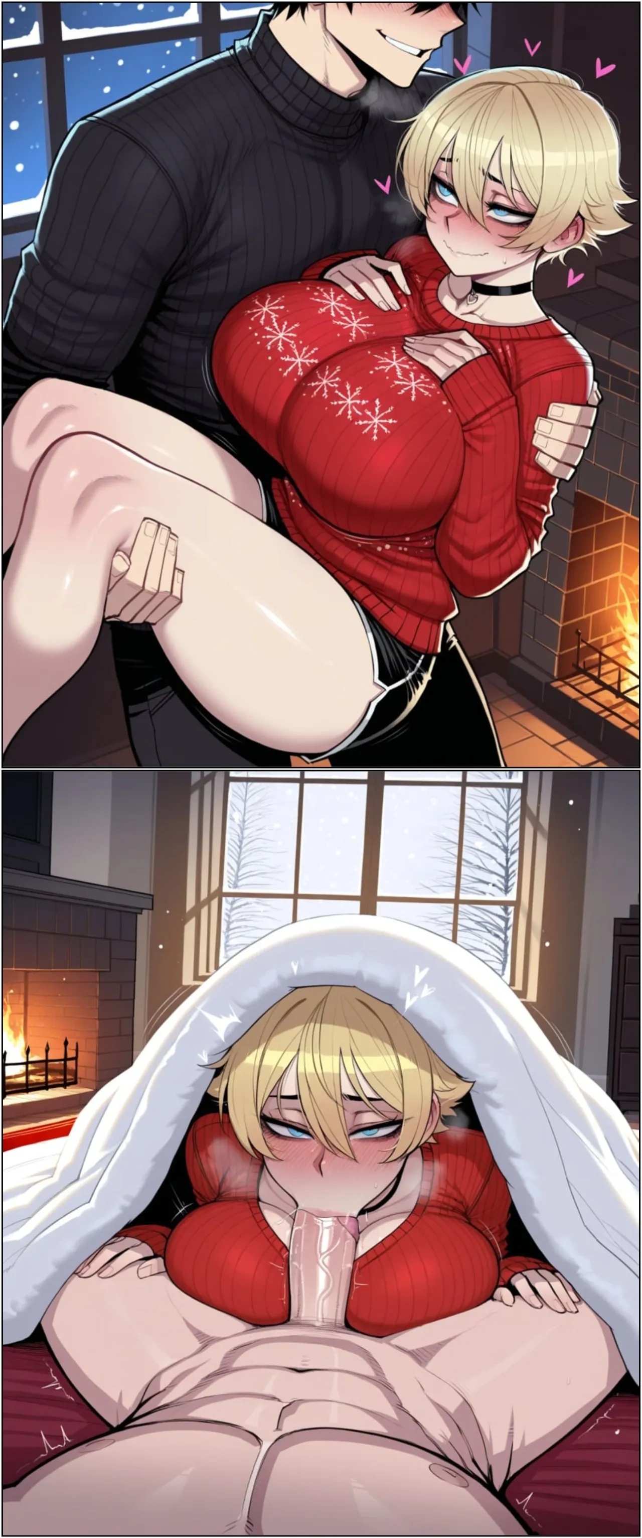 AI generated: Xmas Kris Hentai pt-br 10