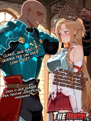 Asuna Takes a Quest To Get Some Extra Money For Her 1 Year Anniversary Hentai pt-br 04