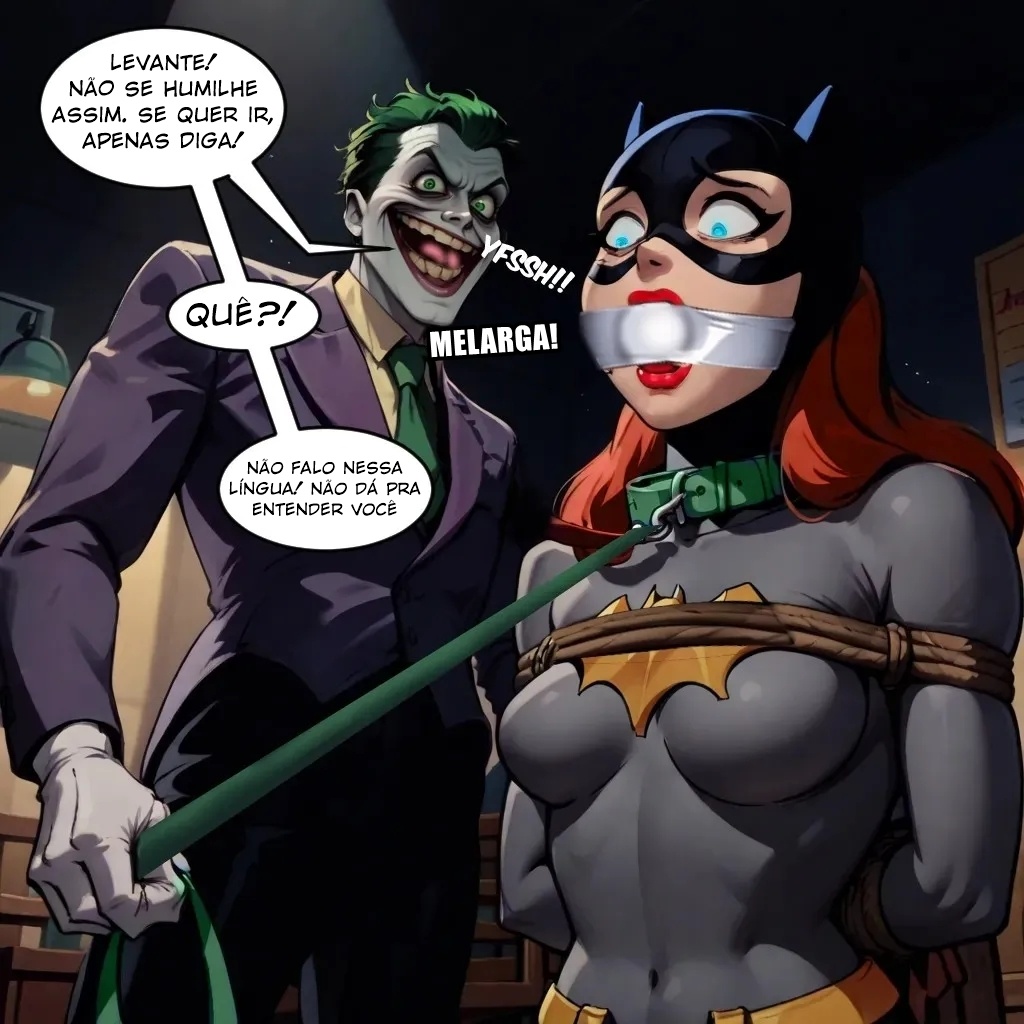 Batgirl And The Joker Hentai pt-br 08