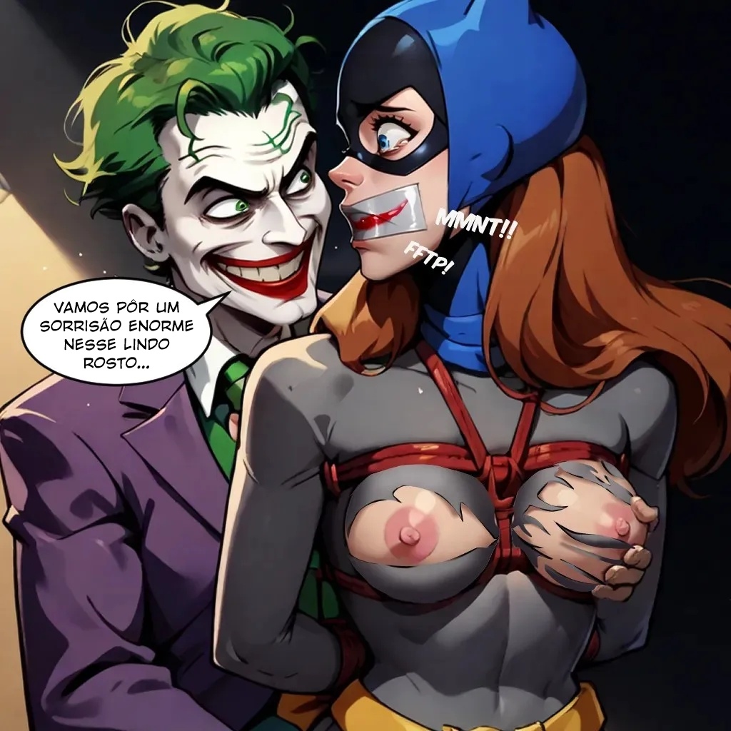 Batgirl And The Joker Hentai pt-br 13