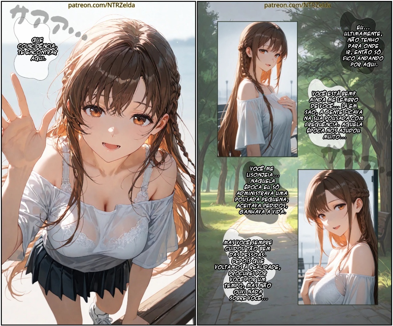 Beyond the sunset: #003 Asuna Hentai pt-br 03