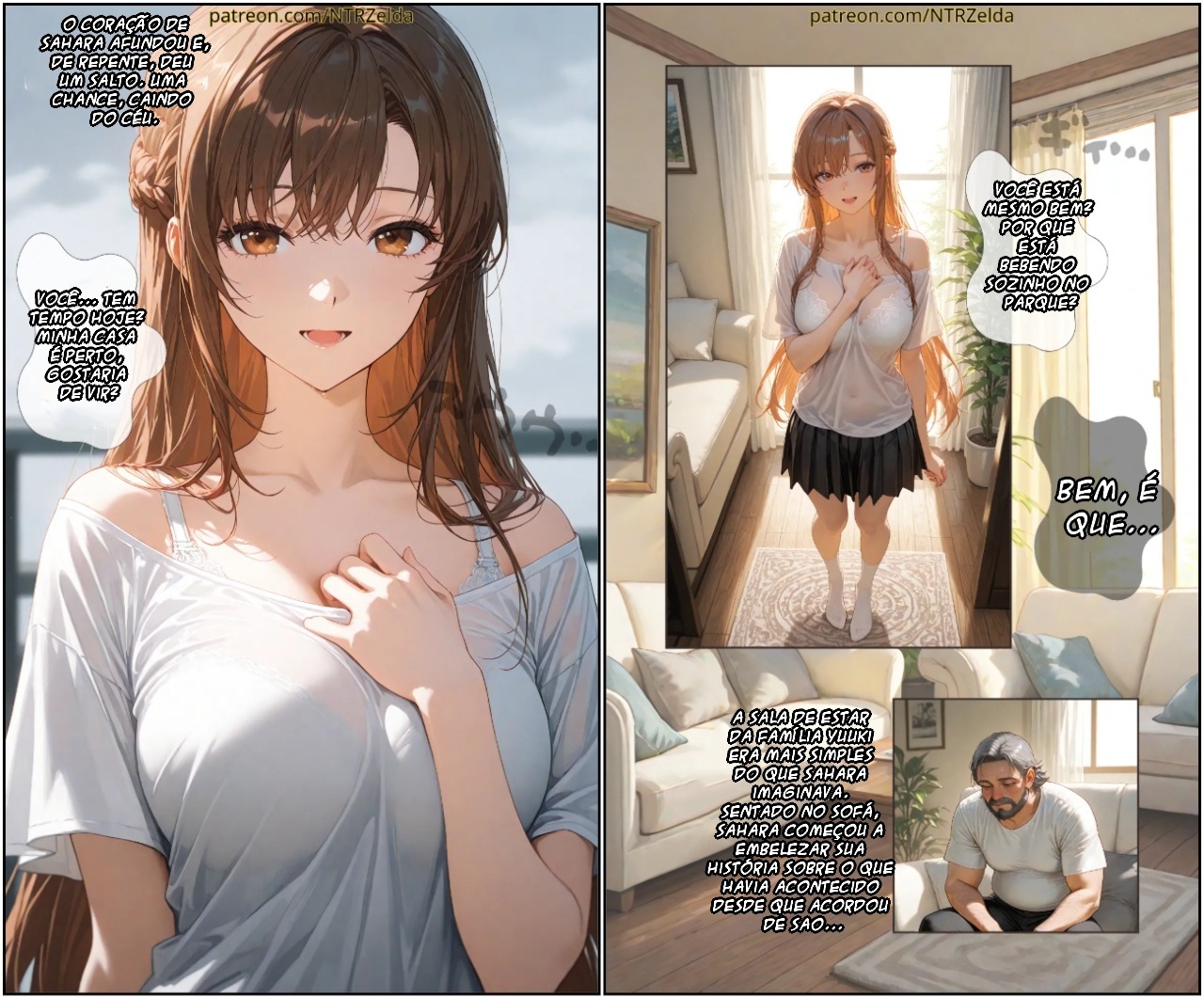 Beyond the sunset: #003 Asuna Hentai pt-br 04