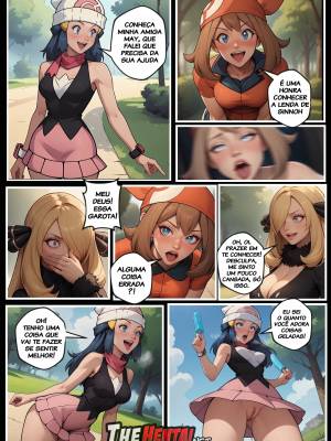 Cynthia, May And Dawn Hypnotic Training Hentai pt-br 16