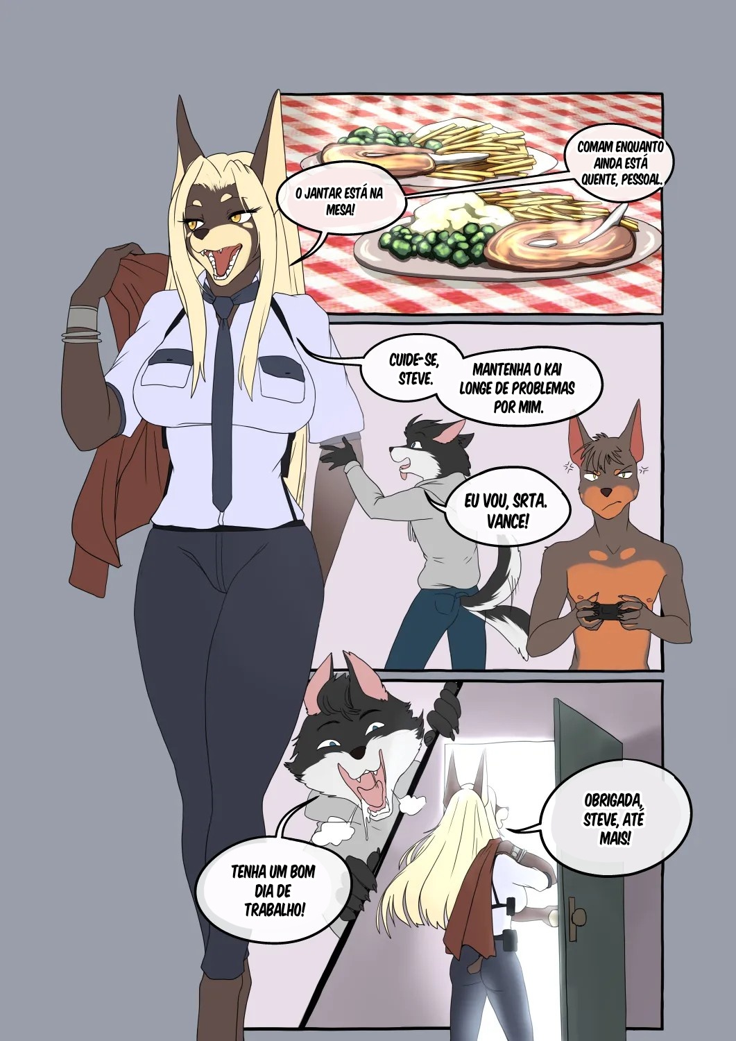 Dobermom By Akitokit Hentai pt-br 06