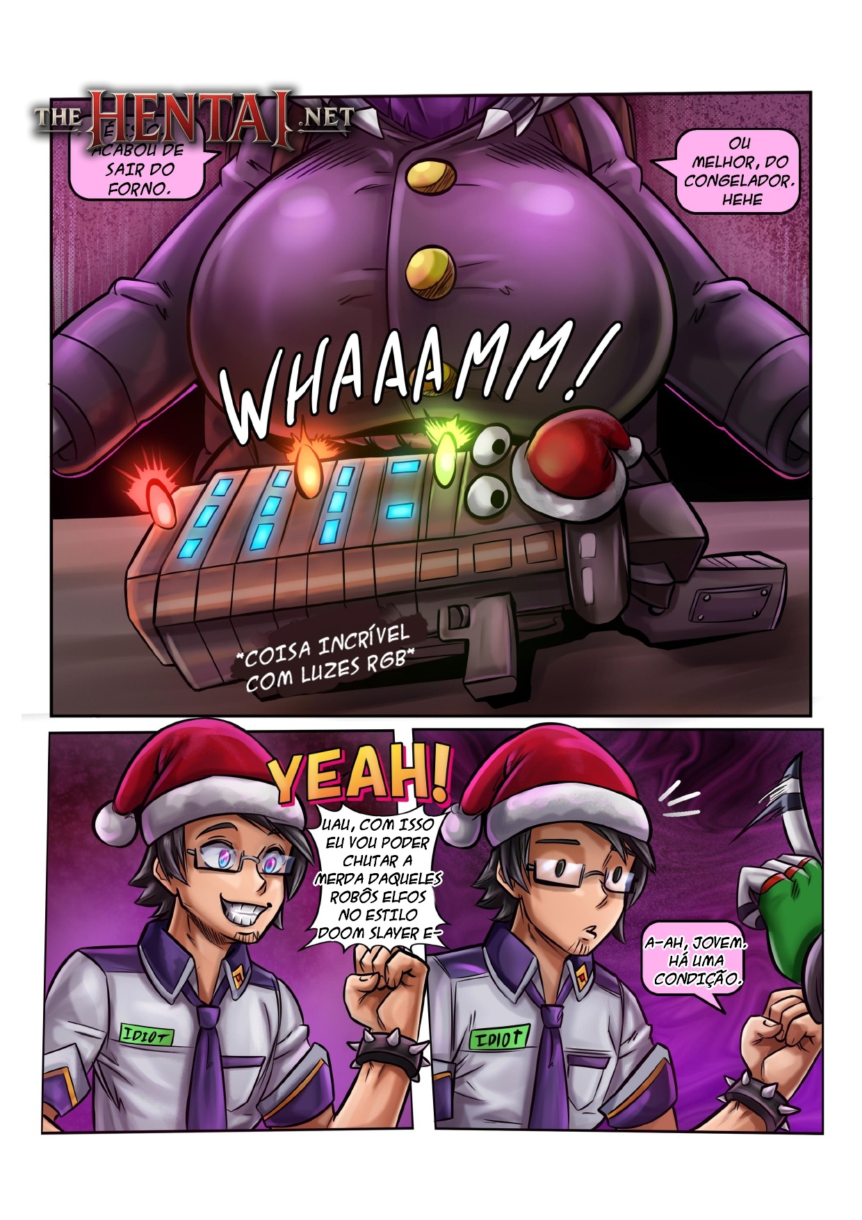 Fap Nights At Frennis Part 7 "THE XMAS OFFER" Hentai pt-br 09