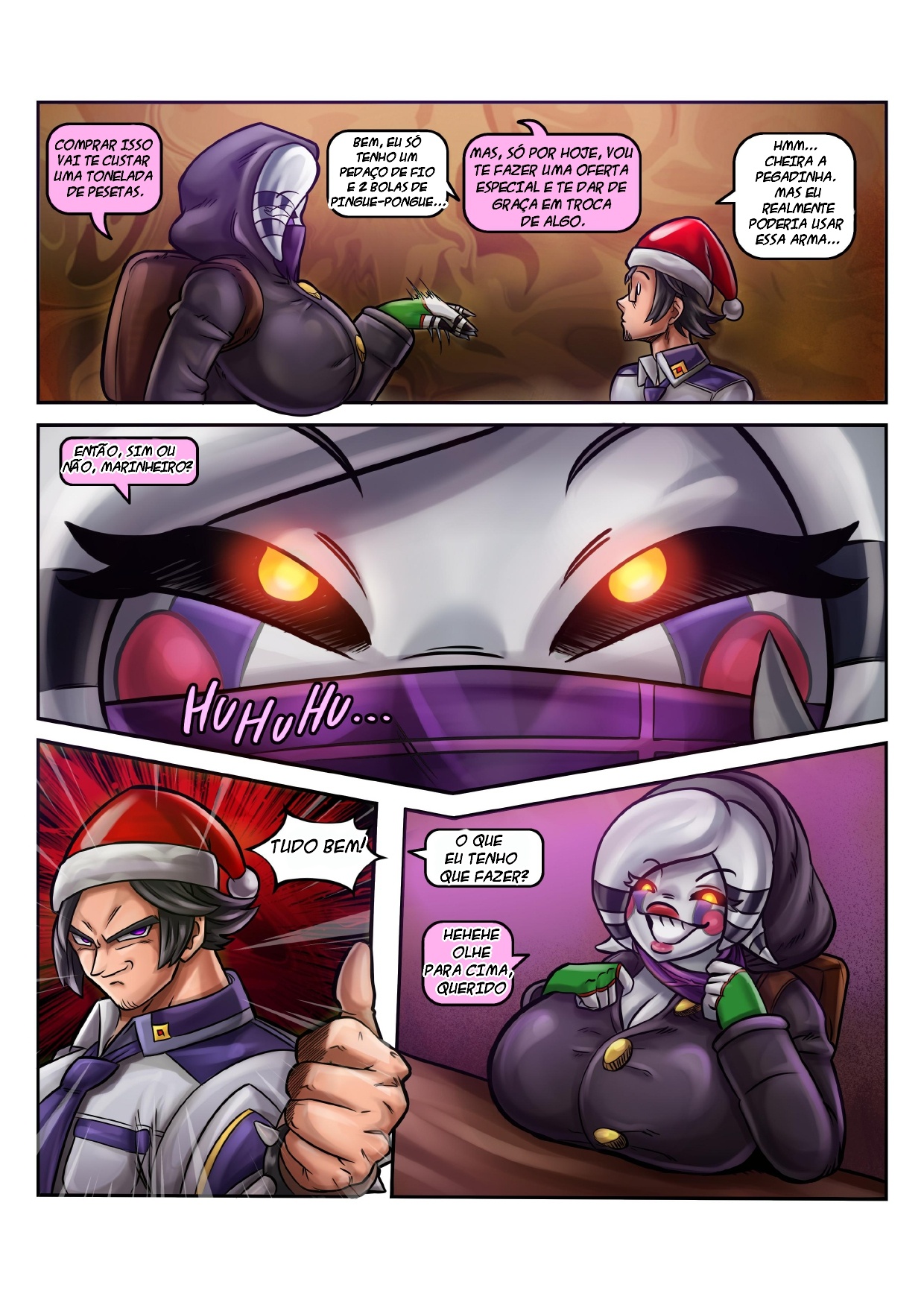 Fap Nights At Frennis Part 7 "THE XMAS OFFER" Hentai pt-br 10