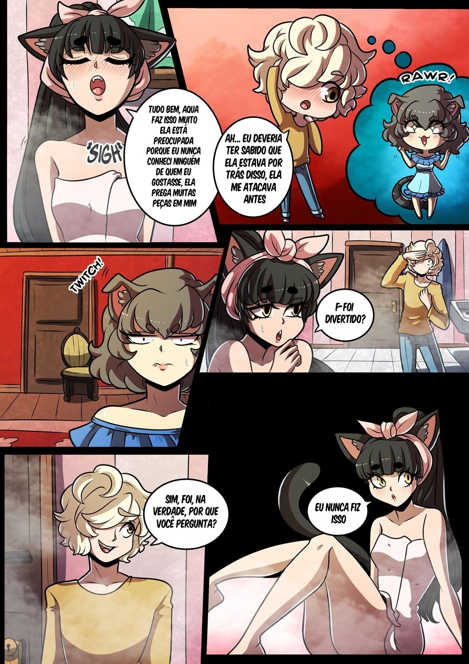 Feline Château Part 3 Hentai pt-br 13
