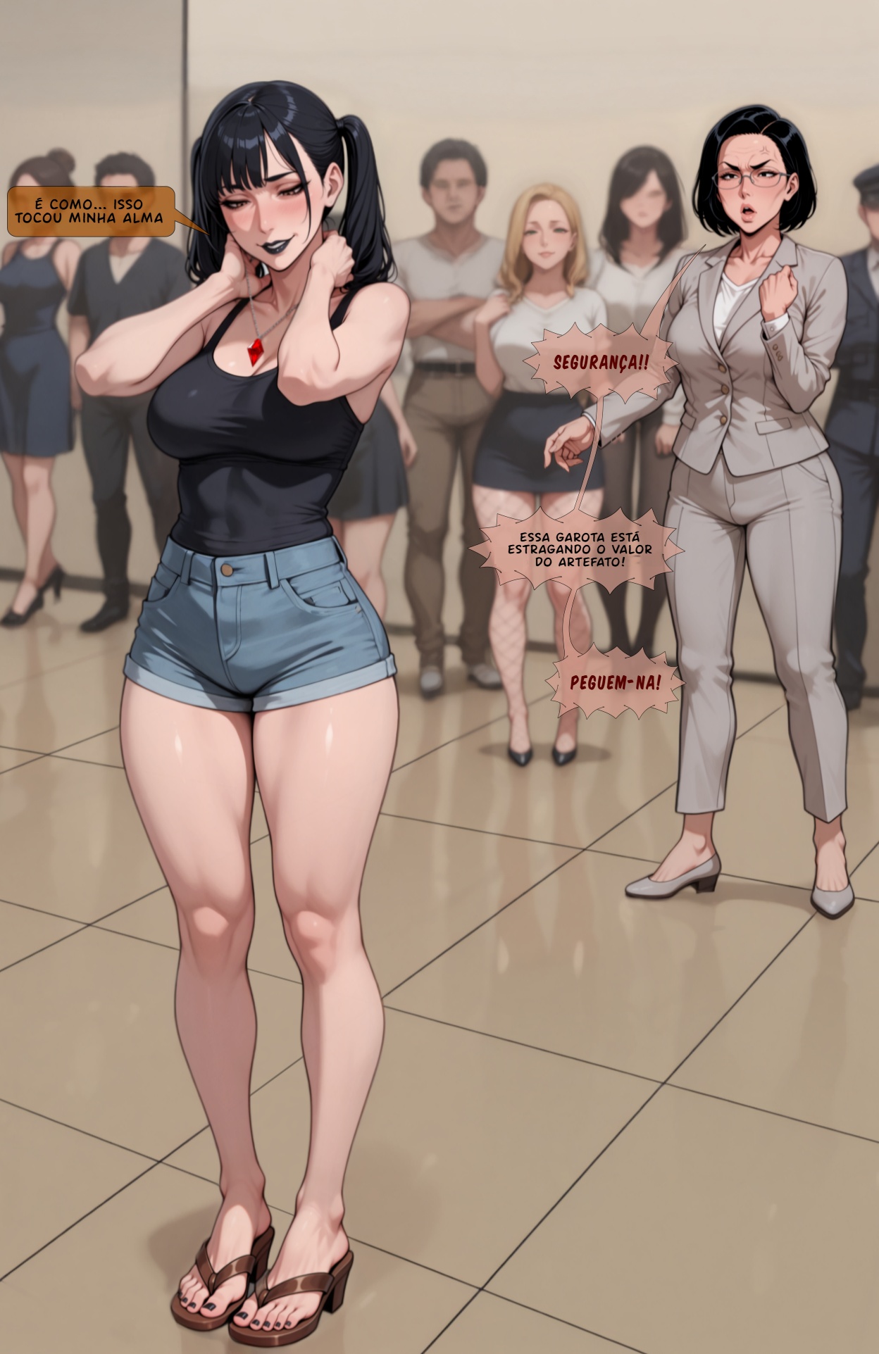 Gift Of The Bound Queen Hentai pt-br 06