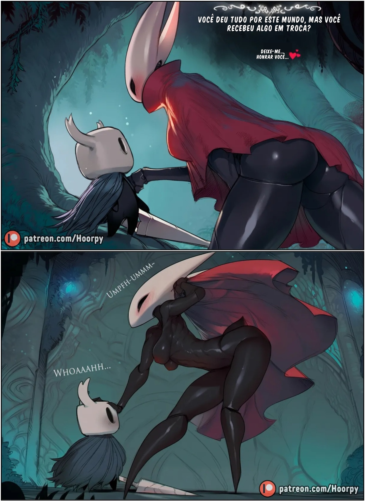 Hollow Knight Hornet And Knight Passion Hentai pt-br 05